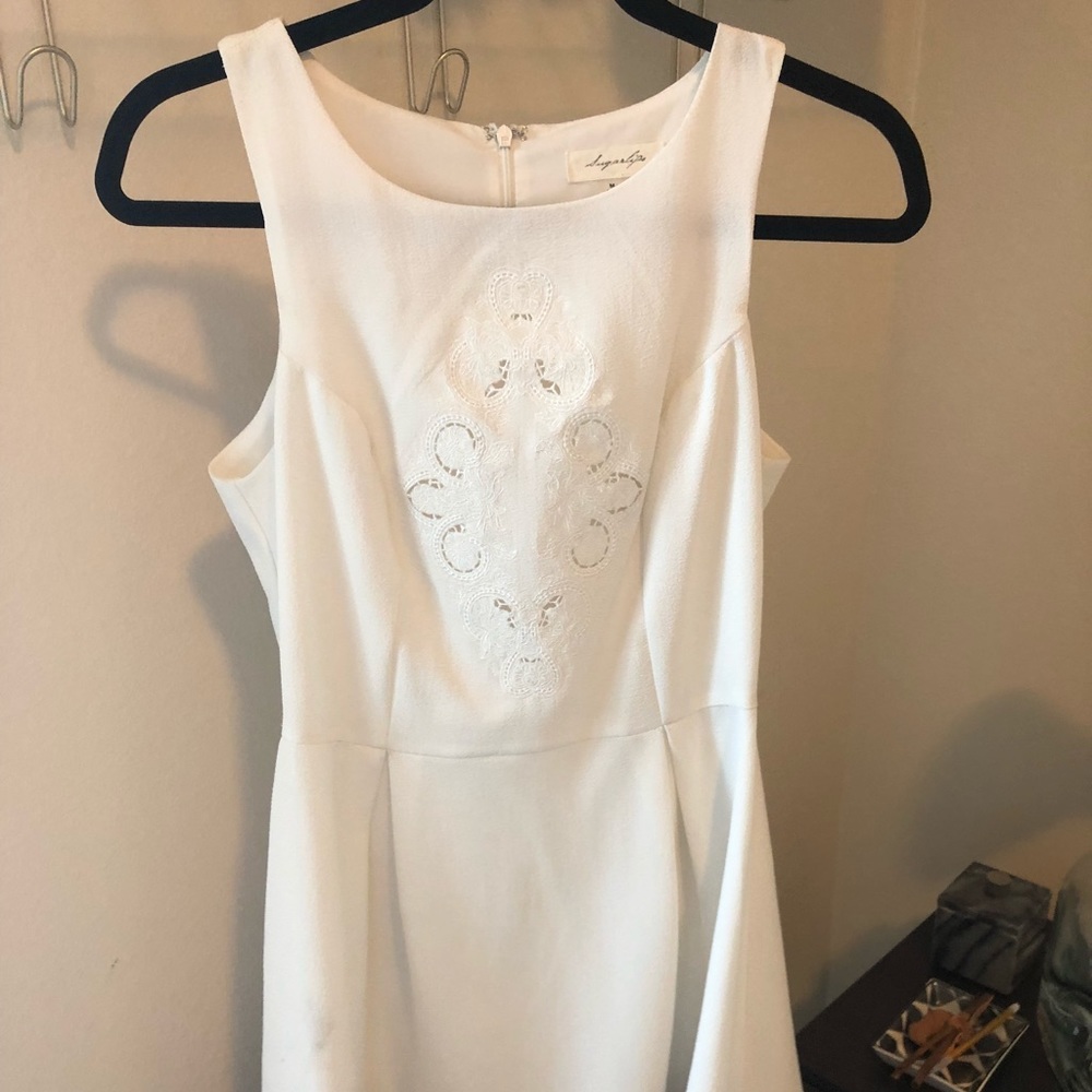 White summer dress
